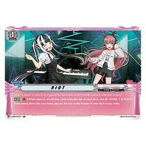R·I·O·T [V Format] Card Front