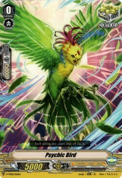 Psychic Bird Card Front