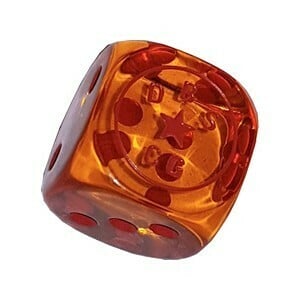 Dragon Ball Super D6 Die