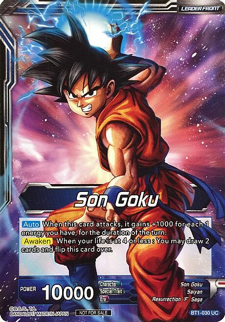 Son Goku // Super Saiyan Blue Son Goku Galactic Battle | Dragon Ball Super  | CardTrader