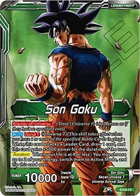 Son Goku // Explosive Power Son Goku Card Front