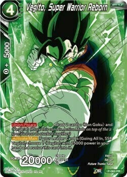 Vegito, Super Warrior Reborn Card Front