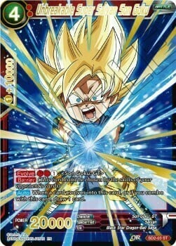 Unbreakable Super Saiyan Son Goku Card Front