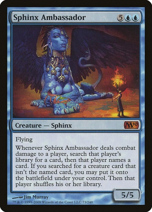 Sphinx Ambassador Card Front