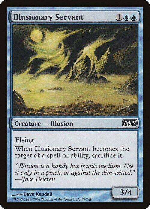 Illusionary Servant Card Front