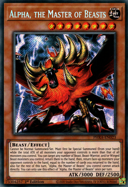 Alpha, il Signore delle Bestie Card Front
