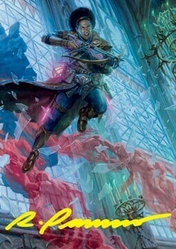 Art Series: Kaya, Geist Hunter Card Front