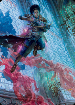 Art Series: Kaya, Geist Hunter Card Front