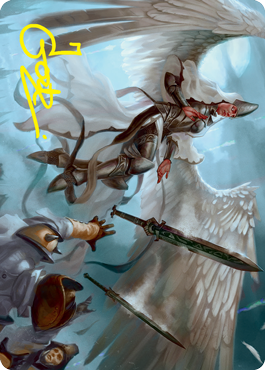 Art Series: Angelic Quartermaster Card Front