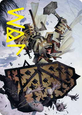 Art Series: Estwald Shieldbasher Card Front