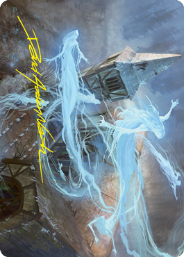 Art Series: Hallowed Haunting Card Front