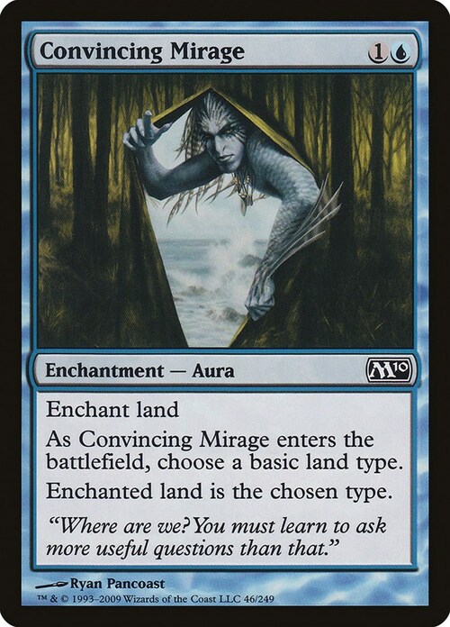 Convincing Mirage Card Front