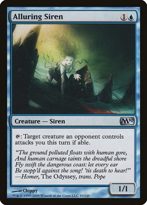 Sirena Seducente Card Front