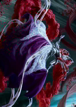 Art Series: Olivia, Crimson Bride Card Front