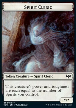 Spirit Cleric // Human Card Front