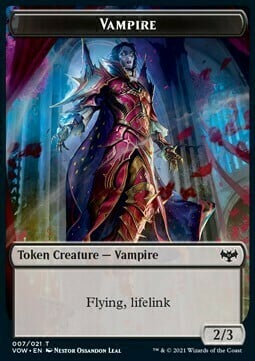 Vampire // Human Card Front
