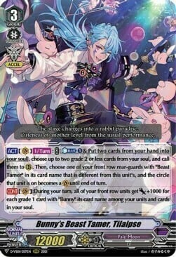 Bunny's Beast Tamer, Tilaipse Card Front