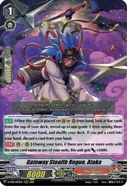 Gateway Stealth Rogue, Ataka [V Format] Card Front
