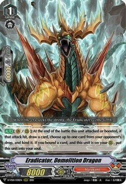 Eradicator, Demolition Dragon [V Format] Card Front