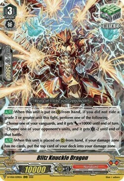 Blitz Knuckle Dragon [V Format] Card Front