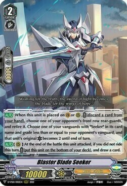Blaster Blade Seeker [V Format] Card Front