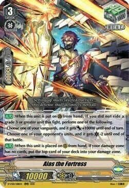 Aias the Fortress [V Format] Card Front