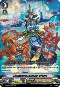 Spiritualist Sorcerer, Croute [V Format] Card Front