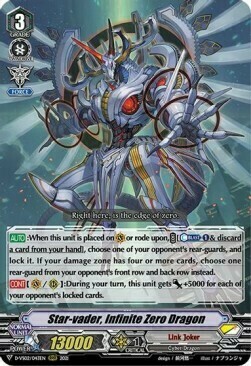 Star-vader, Infinite Zero Dragon Card Front
