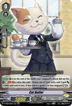 Cat Butler Card Front