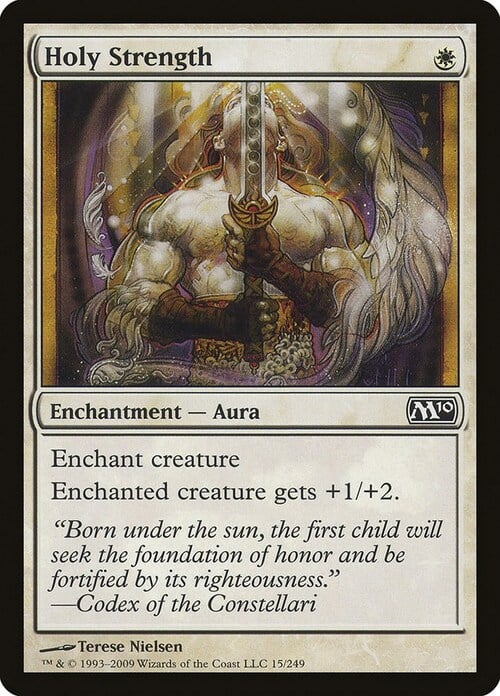 Holy Strength Card Front