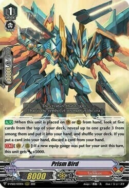 Prism Bird [V Format] Card Front