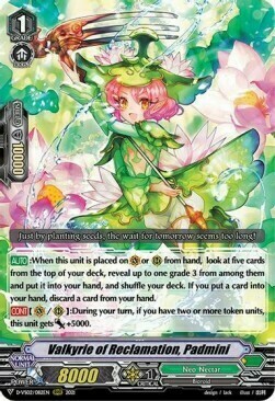 Valkyrie of Reclamation, Padmini [V Format] Card Front