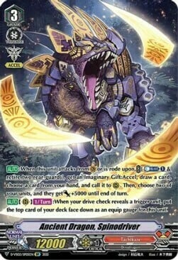 Ancient Dragon, Spinodriver [V Format] Card Front