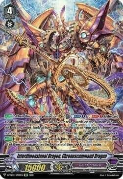 Interdimensional Dragon, Chronoscommand Dragon Card Front