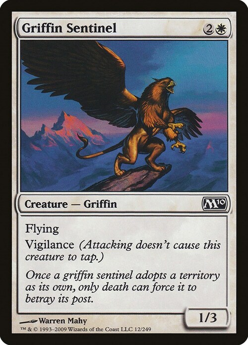 Grifone Sentinella Card Front