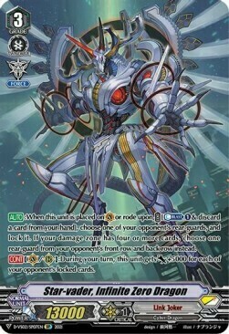 Star-vader, Infinite Zero Dragon [V Format] Card Front