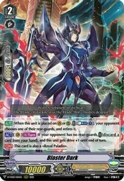 Blaster Dark [V Format] Card Front