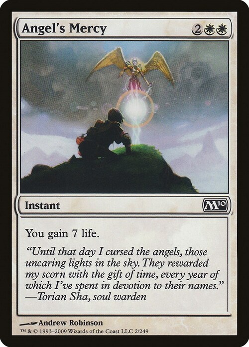 Angel's Mercy Card Front