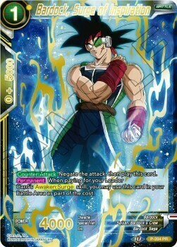 Bardock, Surge of Inspiration Card Front