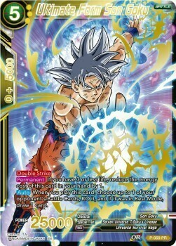 Ultimate Form Son Goku Card Front