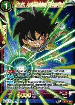 Broly, Astonishing Potential Card Front