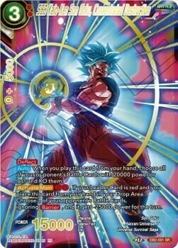SSB Kaio-Ken Son Goku, Concentrated Destruction Card Front