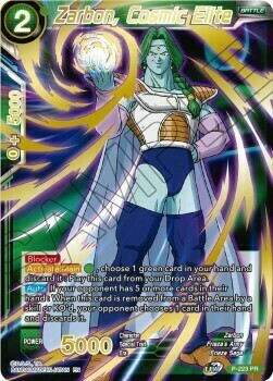 Zarbon, Cosmic Elite Card Front