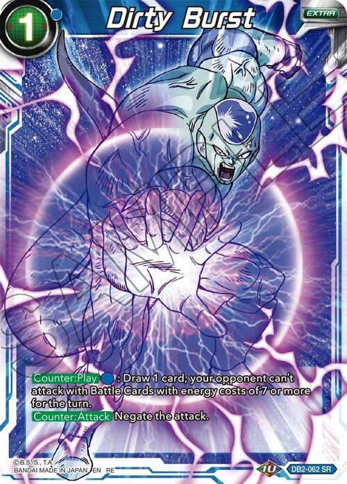 Dirty Burst Card Front
