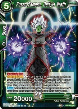 Fused Zamasu, Deity's Wrath Card Front