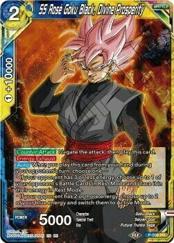 Rose Goku Black, Divine Prosperity Card Front