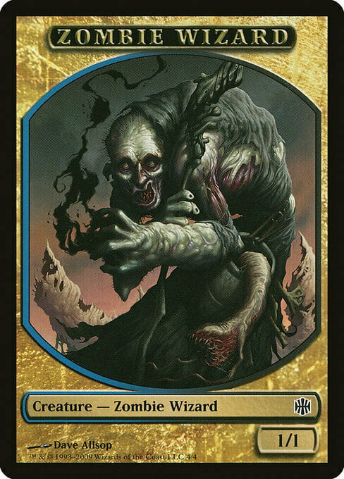 Zombie Wizard Card Front