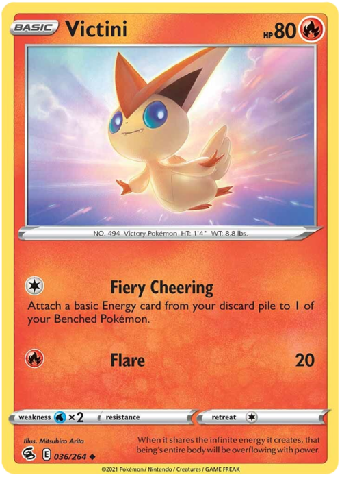 Victini Card Front