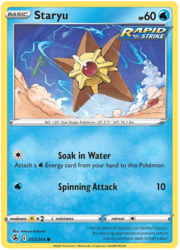 Staryu [Soak in Water | Spinning Attack]