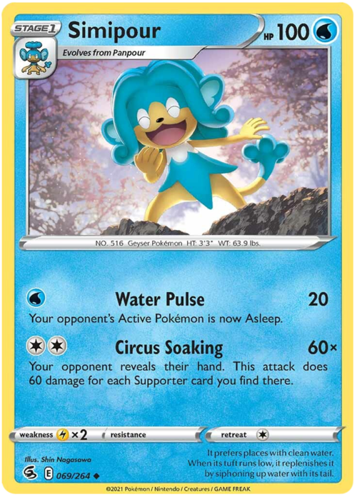 Simipour [Water Pulse | Circus Soaking] Card Front